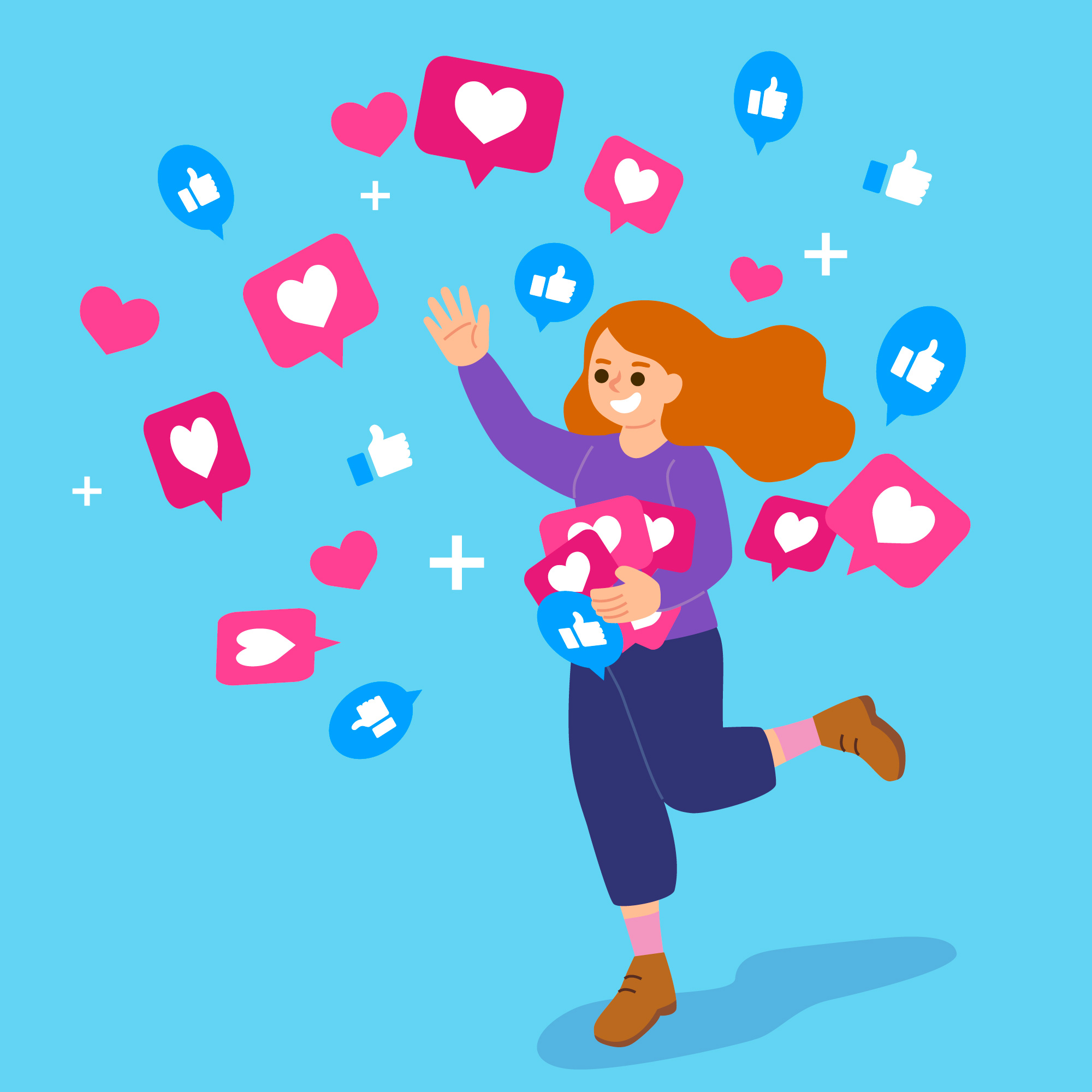 Reazioni e commenti su Facebook